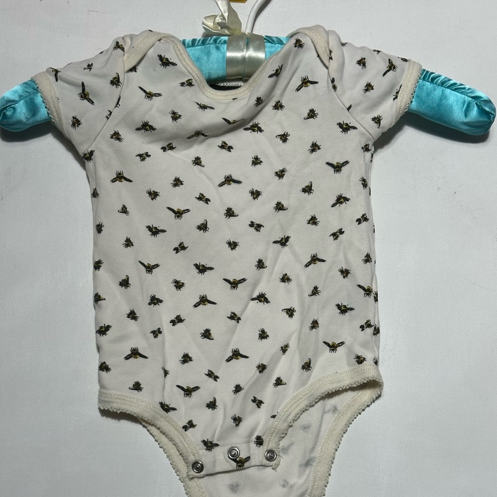 Victoria Beckham for Target Cream Bee Print One Piece